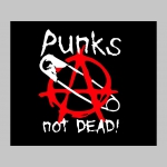 Punks not Dead  polokošela s rôznofarebným lemovaním okolo límčekov a rukávov na výber podľa vášho želania!